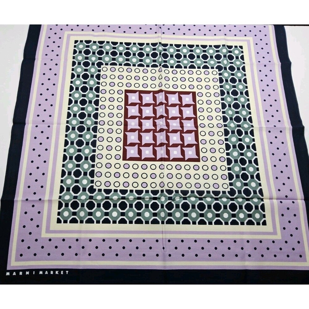 Marni Market Hankyu Japan Handkerchief Neckerchief Bandana Scarf